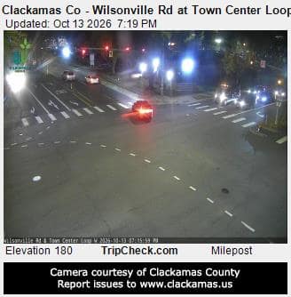Clackamas Co - Wilsonville Rd at Town Center Loop West
