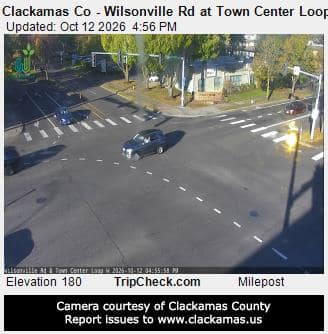 Clackamas Co - Wilsonville Rd at Town Center Loop West