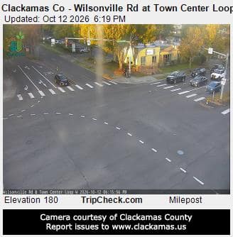 Clackamas Co - Wilsonville Rd at Town Center Loop West
