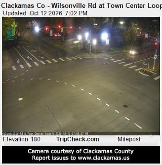Clackamas Co - Wilsonville Rd at Town Center Loop West