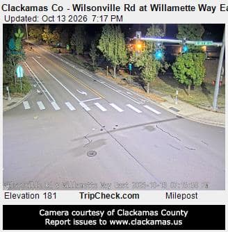 Clackamas Co - Wilsonville Rd at Willamette Way East