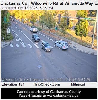 Clackamas Co - Wilsonville Rd at Willamette Way East