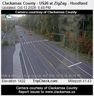 Clackamas County - US26 at ZigZag - Hoodland