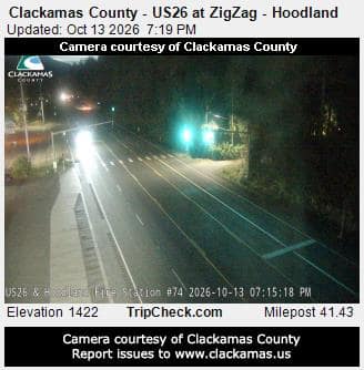 Clackamas County - US26 at ZigZag - Hoodland