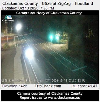 Clackamas County - US26 at ZigZag - Hoodland