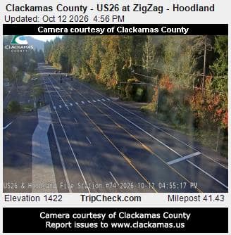 Clackamas County - US26 at ZigZag - Hoodland