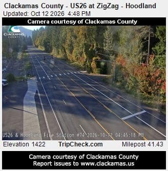 Clackamas County - US26 at ZigZag - Hoodland
