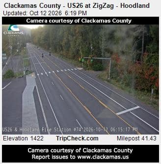 Clackamas County - US26 at ZigZag - Hoodland
