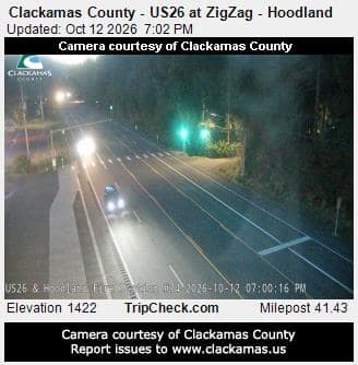 Clackamas County - US26 at ZigZag - Hoodland