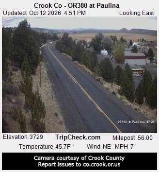 Crook Co - OR380 at Paulina