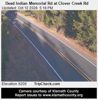 Dead Indian Memorial Rd at Clover Creek Rd