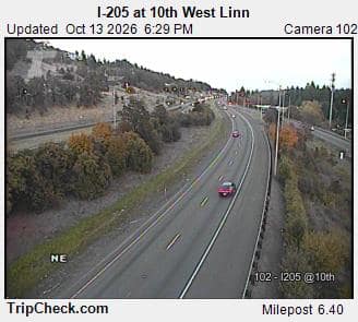 I-205 at 10th West Linn