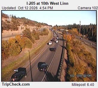 I-205 at 10th West Linn