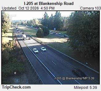 I-205 at Blankenship Road