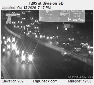 I-205 at Division SB
