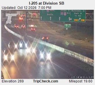 I-205 at Division SB