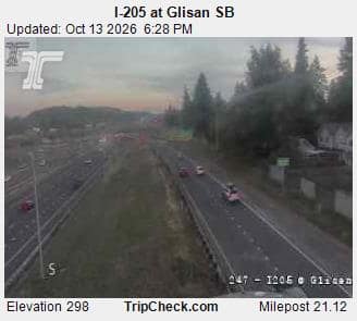 I-205 at Glisan SB