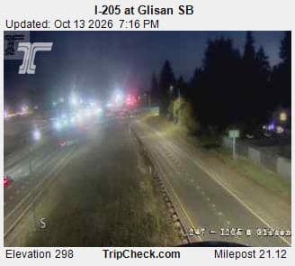I-205 at Glisan SB