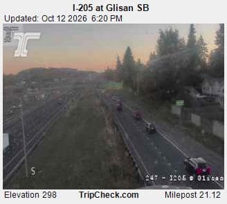 I-205 at Glisan SB