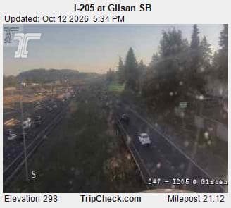 I-205 at Glisan SB