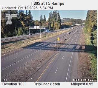 I-205 at I-5 Ramps
