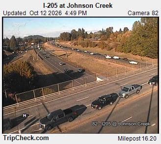 I-205 at Johnson Cr.