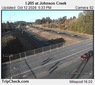 I-205 at Johnson Cr.