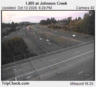 I-205 at Johnson Cr.