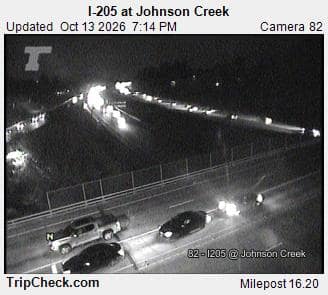 I-205 at Johnson Cr.