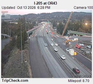 I-205 at OR43