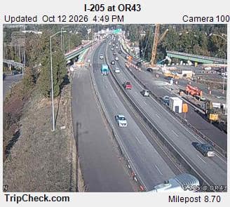 I-205 at OR43