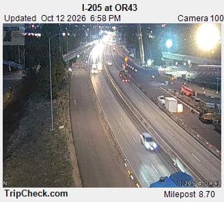 I-205 at OR43