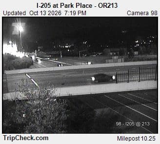 I-205 at Park Place - OR213