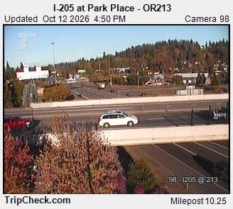 I-205 at Park Place - OR213