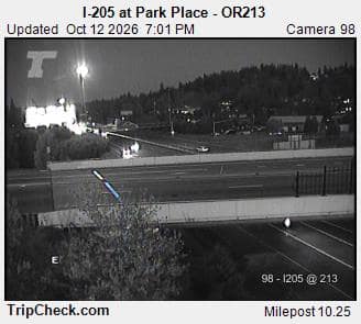 I-205 at Park Place - OR213