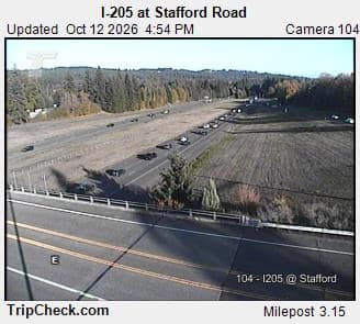 I-205 at Stafford Rd.