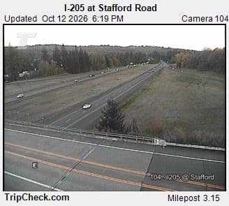 I-205 at Stafford Rd.