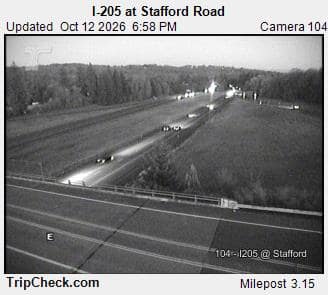 I-205 at Stafford Rd.