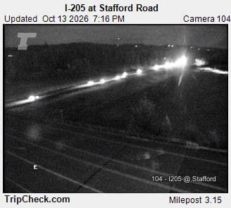 I-205 at Stafford Rd.