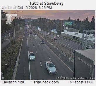 I-205 at Strawberry
