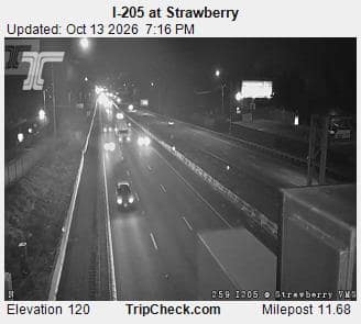 I-205 at Strawberry