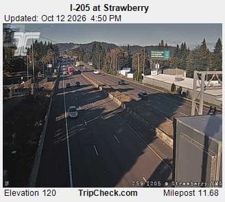 I-205 at Strawberry