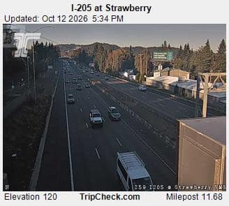 I-205 at Strawberry