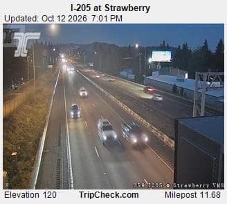 I-205 at Strawberry