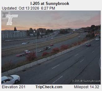 I-205 at Sunnybrook