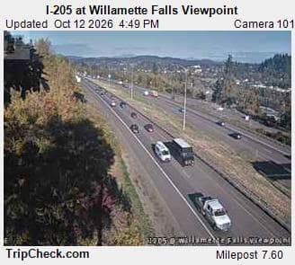 I-205 at Willamette Falls Viewpoint