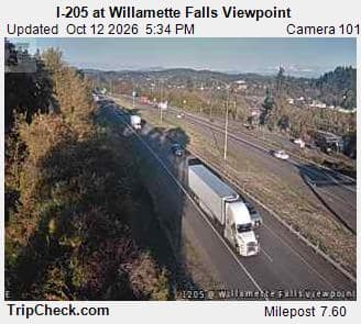 I-205 at Willamette Falls Viewpoint