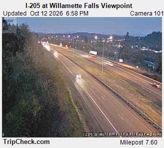 I-205 at Willamette Falls Viewpoint