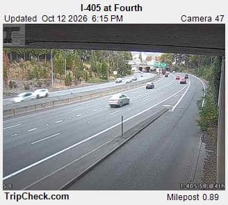 I-405 at SW Fourth Ave