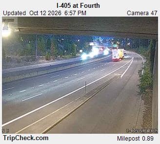 I-405 at SW Fourth Ave